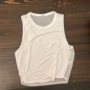 White tank top!